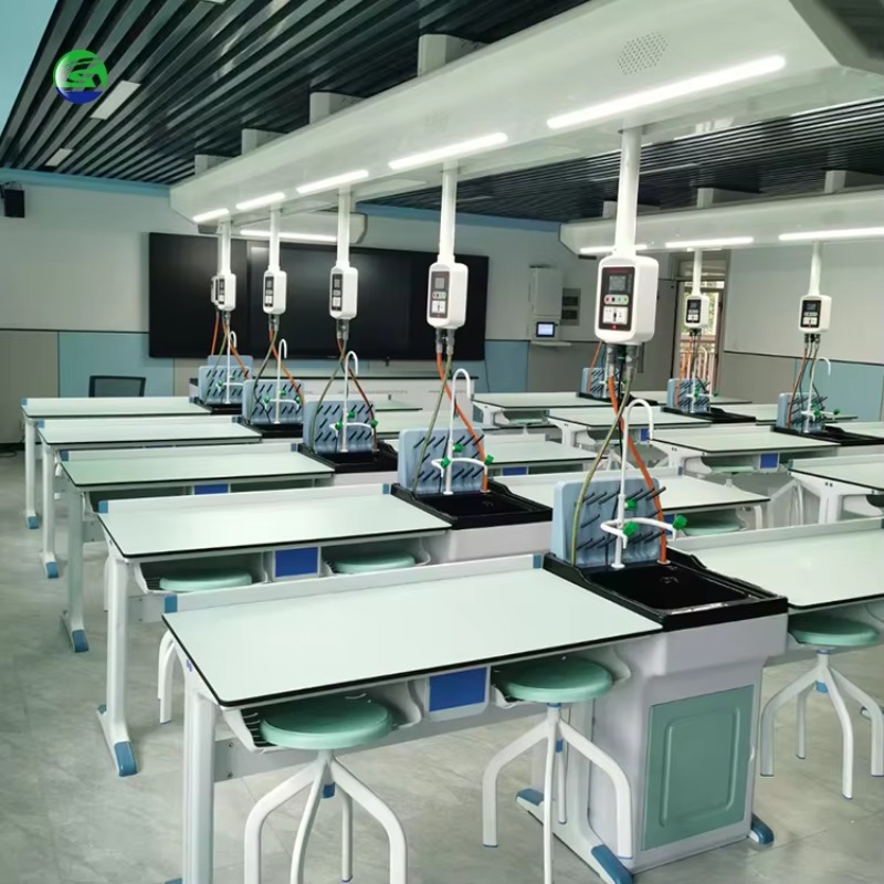 Modern Steel School Laboratory - đánh giá và giá Medical Lab Center